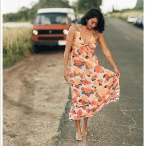 Acacia Patani Dress Retro Paradise NWT Sz XS P